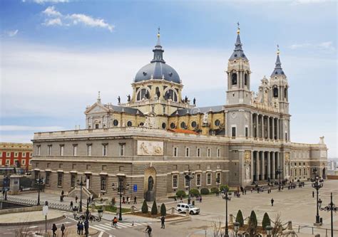 Madrid, Spain, Almudena Cathedral. Editorial Image - Image of cathedral, famous: 176677165