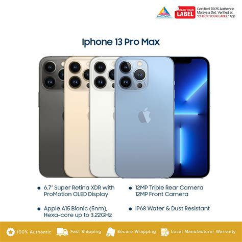 Apple IPhone 13 Pro Max (128GB) Price In Malaysia & Specs