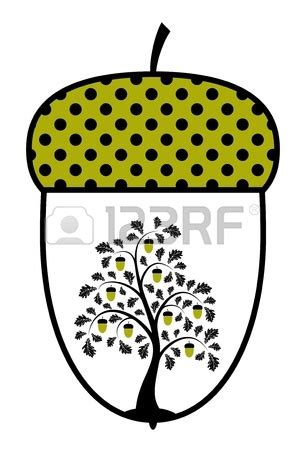 Acorn Clipart Black And White | Free download on ClipArtMag