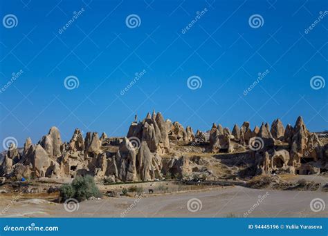 Capadocia Caves in the Rocks Stock Photo - Image of caves, formation: 94445196