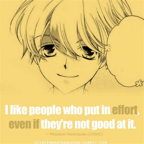 The source of Anime quotes & Manga quotes | High school host club, Club quote, Ouran high school ...