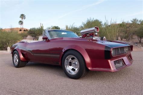 1967 Camaro Convertible Custom 350 SBC 671 Blower One Off Super Build ...