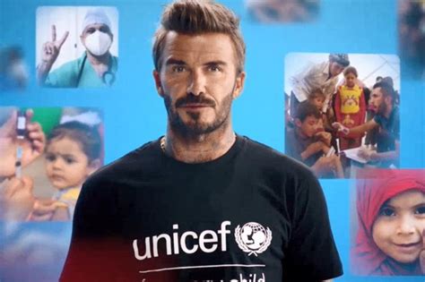 UNICEF Goodwill Ambassador David Beckham leads global vaccination drive ...