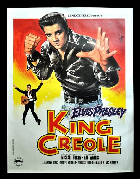 KING CREOLE * CineMasterpieces FRENCH ELVIS PRESLEY ORIGINAL MOVIE POSTER | eBay