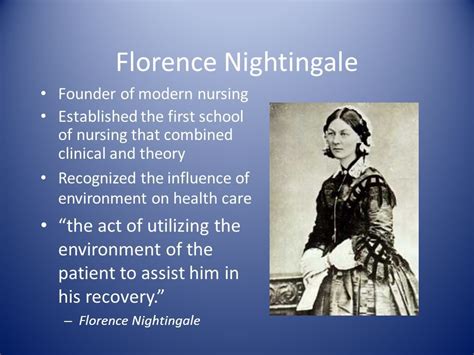 The founder of nursing one of my role models | Nursing theory, Florence nightingale theory ...