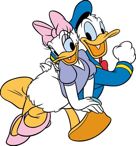 Daisy Duck and Donald Duck by