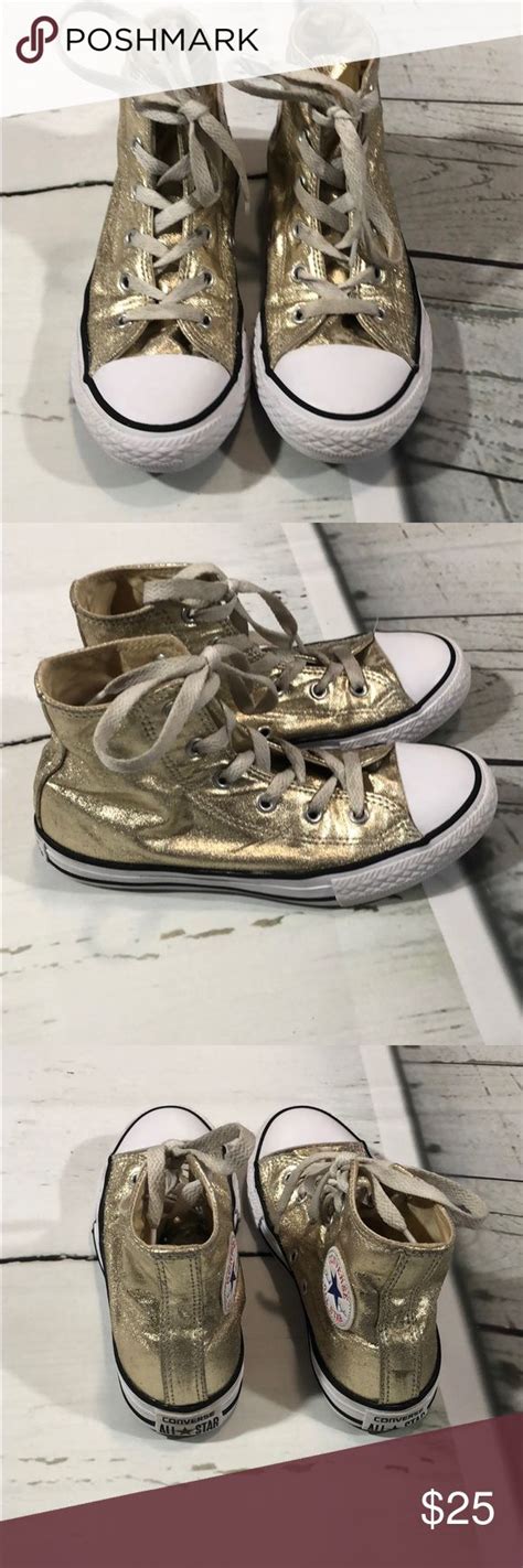 Converse Gold high tops | Converse gold, Converse, Gold high tops