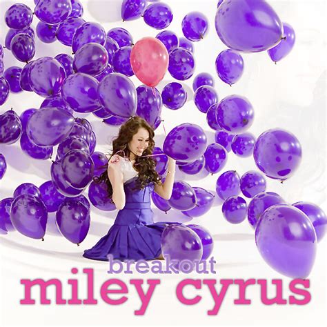 Miley Cyrus Breakout Single Cover | Inhindsightt | Flickr