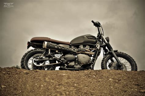 Triumph Bonneville Scrambler Custom French