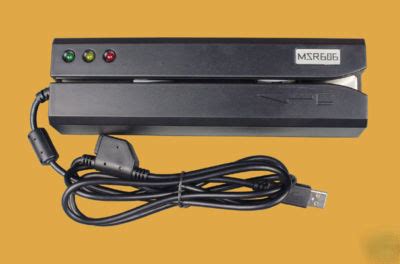MSR606 magnetic credit card reader and writer encoder