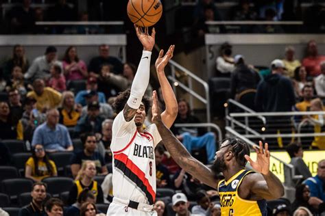 PHOTOS » Trail Blazers 98 VS. Pacers 129 on March 20, 2022 Photo ...