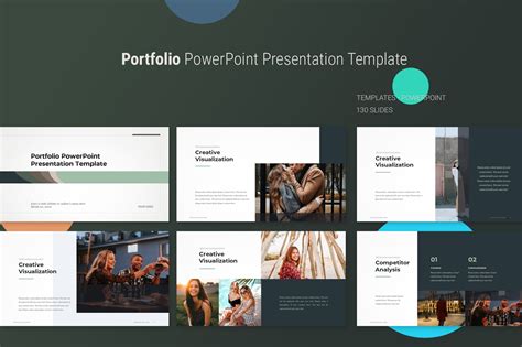 Portfolio PowerPoint Template | PowerPoint Templates ~ Creative Market