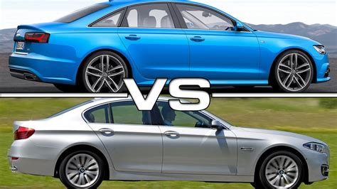 Audi A6 vs BMW 5 Series - YouTube