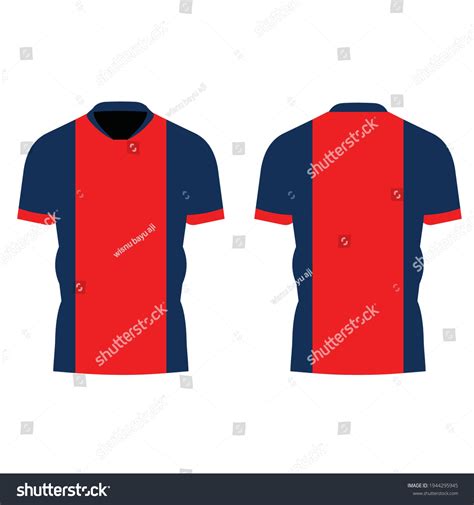 Football Sport Uniform Mockup Vector Design Stock Vector (Royalty Free) 1944295945 | Shutterstock