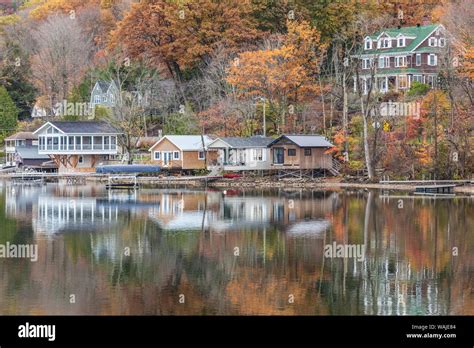 North hatley quebec hi-res stock photography and images - Alamy