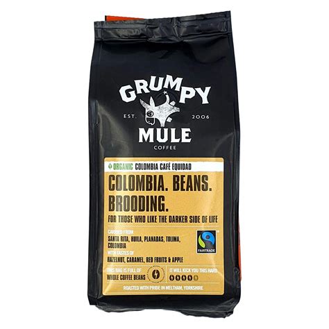 Grumpy Mule Organic Colombia Cafe Equidad Coffee Beans | NTUC FairPrice