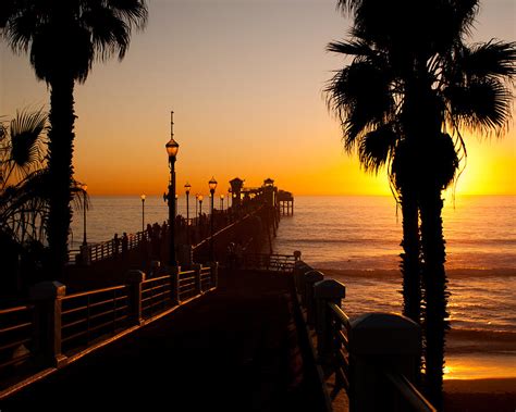 Oceanside Pier at Sunset Photograph by Alex Snay - Pixels