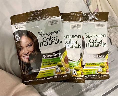 Garnier Color Naturals - Golden Brown, Beauty & Personal Care, Hair on Carousell