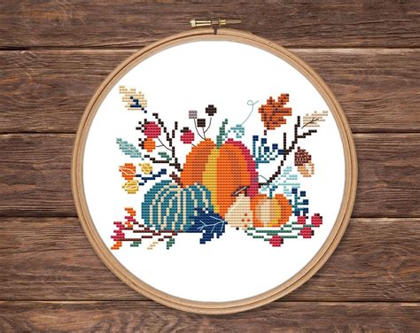 Free Fall Cross Stitch Patterns Pdf Counted For - Global Hobby Enthusiast