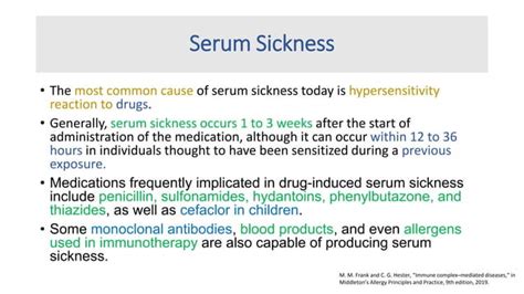 Serum sickness