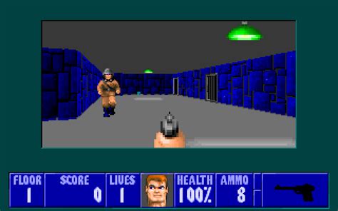 Play Wolfenstein 3D online - PlayDOSGames.com