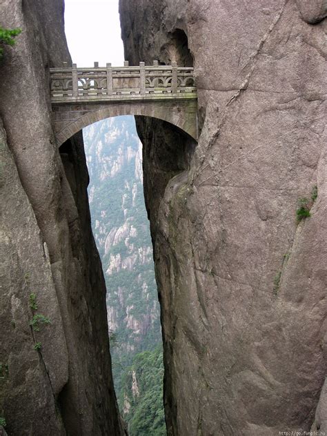 Fairyland Bridge, Mt. Huangshan in China | Places to travel, Beautiful places, Places to see