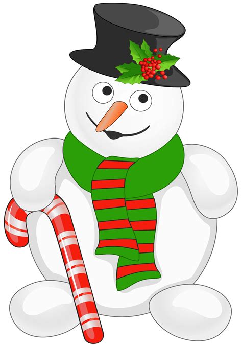 Christmas Snowman Clip Art Free - ClipArt Best