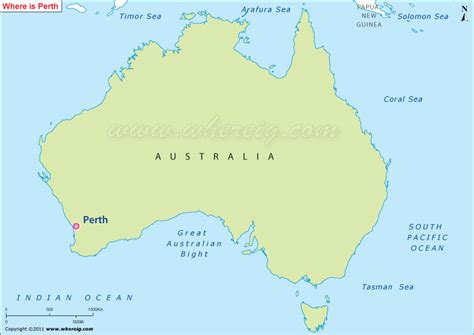 Where is Perth, Australia? - Where is Perth Located on the Map