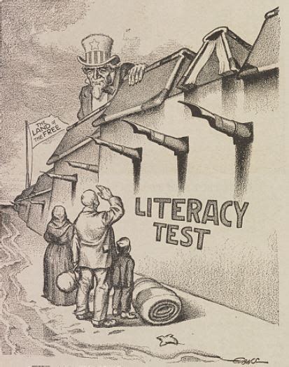 Immigration cartoon, 1916 | Gilder Lehrman Institute of American History