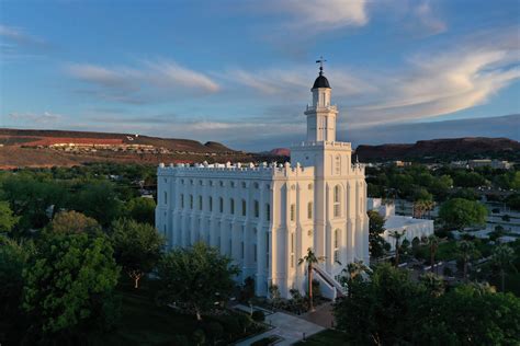 Open house, rededication dates announced for St. George Utah Temple