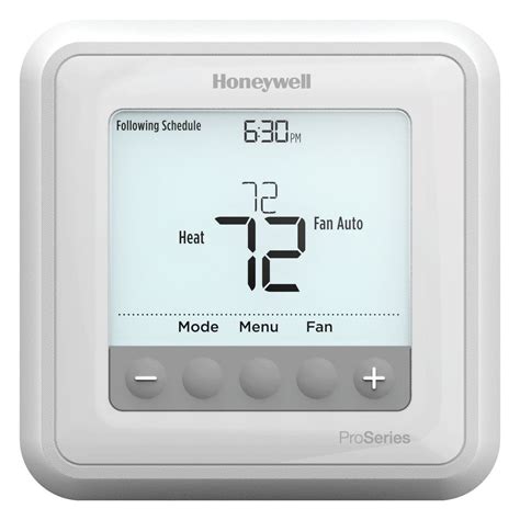 Honeywell TH6220U2000 - T6 Pro Programmable Thermostat, 2 Heat/1 Cool Heat Pumps | eBay