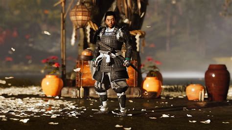 White - Black - Golden Sarugami Armor (Retexture Collection) at Ghost of Tsushima Director's Cut ...