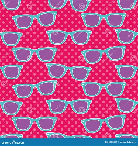 Funky glasses stock vector. Illustration of design, optical - 68385581