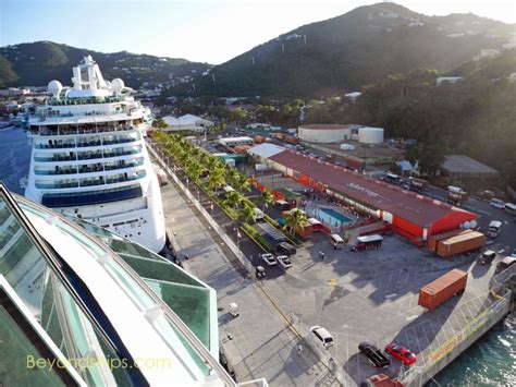 St Thomas cruise port