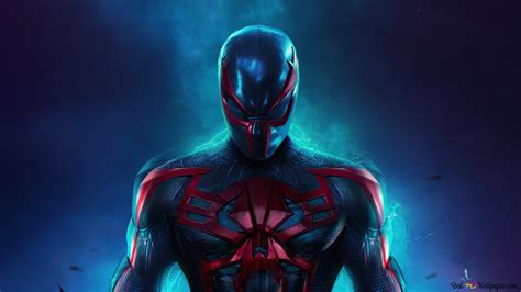 Spiderman 2099 4K wallpaper download