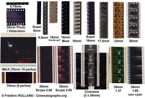 COOL: film gauge size comparison chart.... - Film School Shorts | Facebook