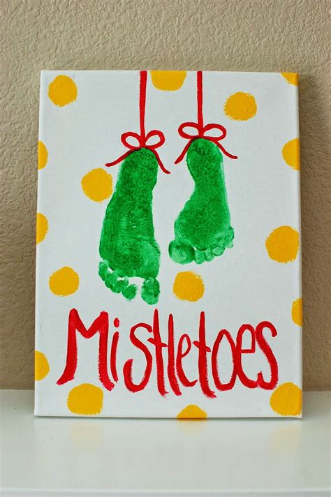 Hand And Footprint Christmas Cards