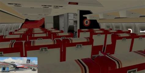 Boeing 720B Custom Interior Photoreal Textures - Aircraft Skins ...