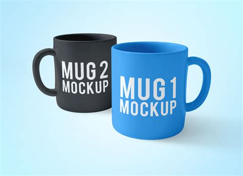 Free Ceramic Coffee Mug Mockup PSD Set - Good Mockups