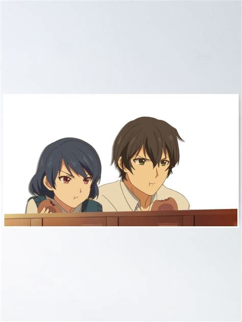 "Rui Tachibana and Natsuo Fujii - Domestic Girlfriend" Poster for Sale by ImReflection | Redbubble