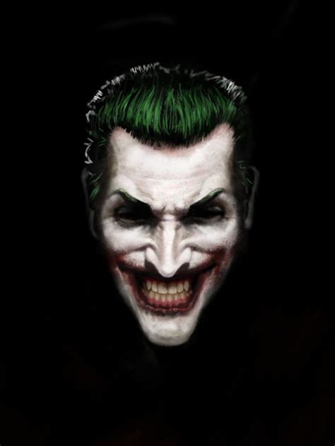 Joker Doing Makeup