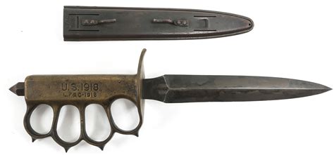 WWI US MODEL 1918 MARK I TRENCH KNIFE BY LF& C