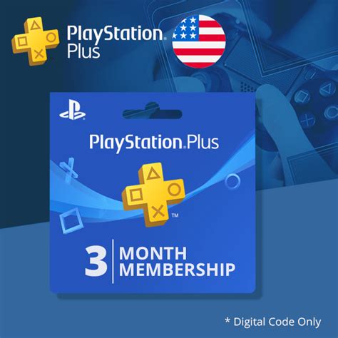 Playstation Plus 3-Months (US) - HeavyArm Digital