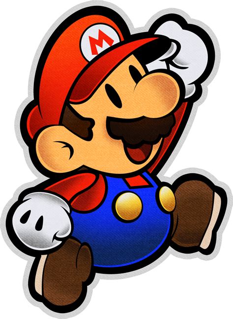 Mario clipart paper mario, Mario paper mario Transparent FREE for ...