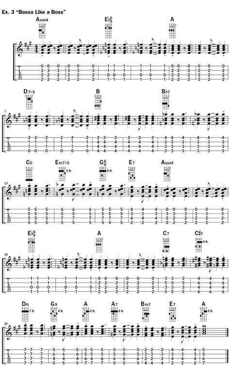 Ukulele Lesson: Bossa Nova Like a Boss! – Ukulele