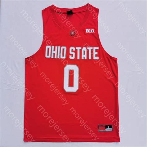 2020 Custom Ohio State Buckeyes Basketball Jersey NCAA College Kyle ...