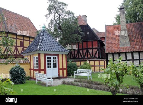 Den Gamle By - The Old Town in Aarhus, Denmark, is an open-air town museum Stock Photo - Alamy