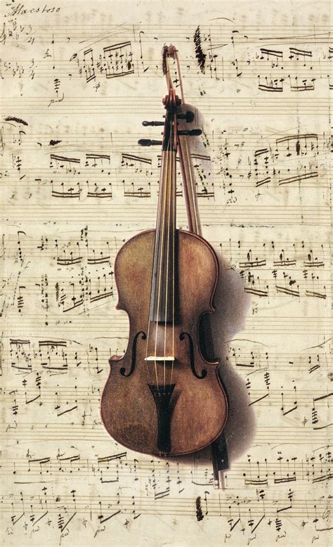 Violin Sheet Music Vintage Art Free Stock Photo - Public Domain Pictures