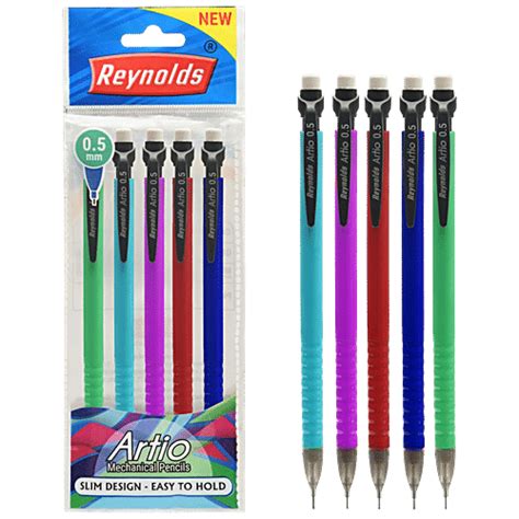 Buy Reynolds Artio Mechanical Pencils - Easy To Hold, Smooth Online at ...