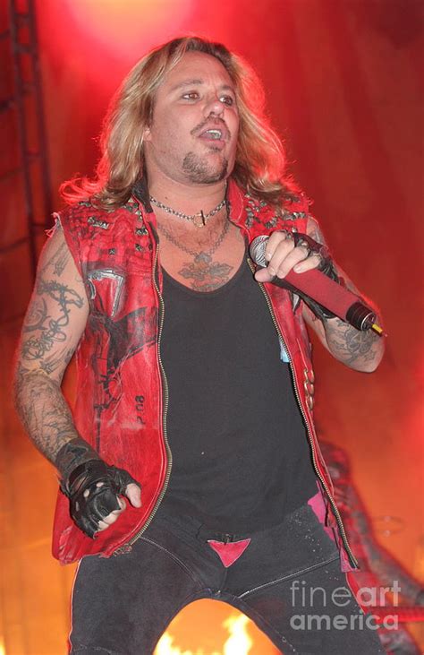 Vince Neil - Motley Crue Photograph by Concert Photos - Fine Art America